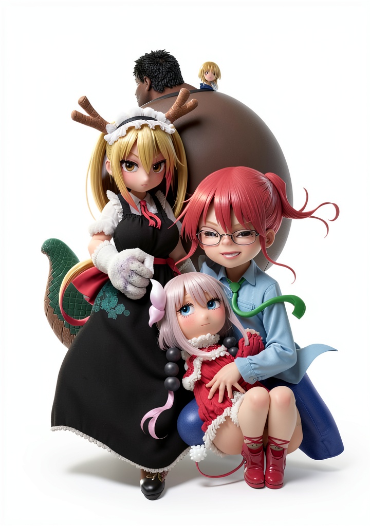 Miss Kobayashi's Dragon Maid manga cover showcasing fantasy art and characters