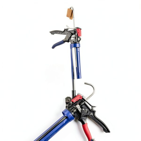 WORKPRO Caulking Gun High Low Flow Drip Control Ergonomic-7