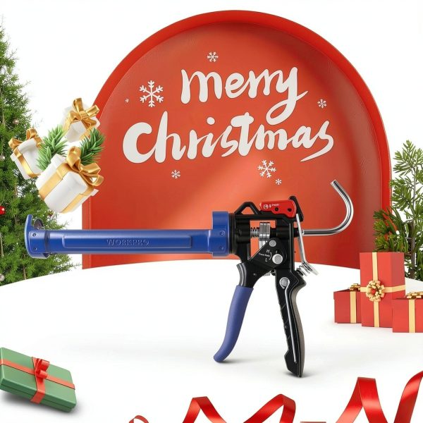 WORKPRO Caulking Gun High Low Flow Drip Control Ergonomic-1