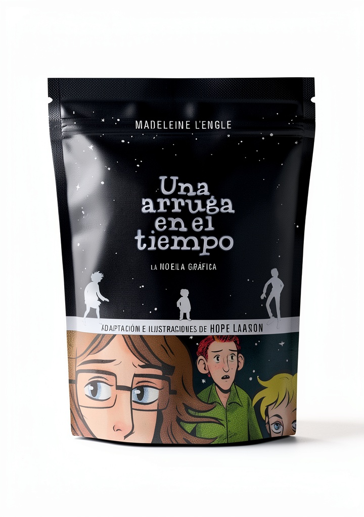 El Quinteto del tiempo graphic novel cover showcasing time travel themes