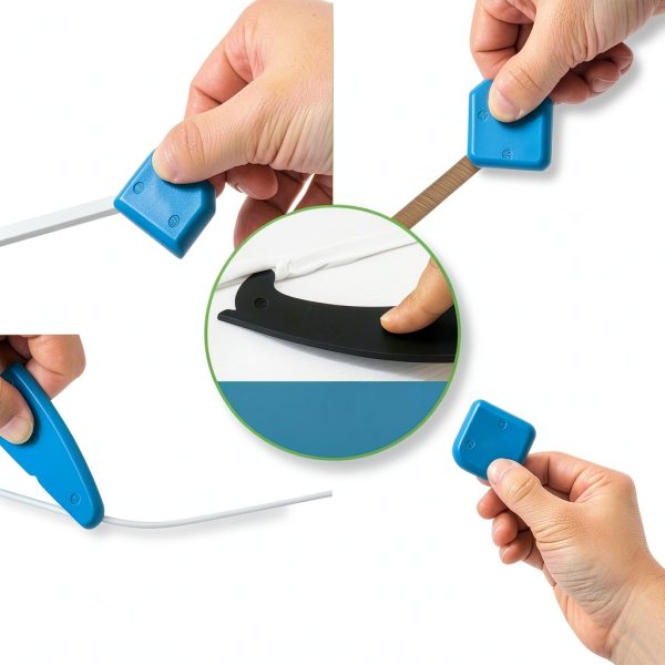 Goopreen Hand Caulking Gun SD082 Ergonomic Grip 5‑in‑1 Steel Tool-4