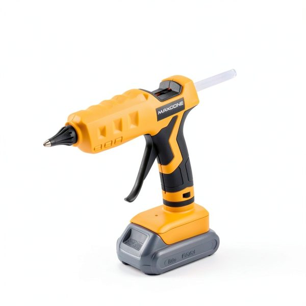 MAXDONE 100W Cordless Glue Gun Orange Professional-3