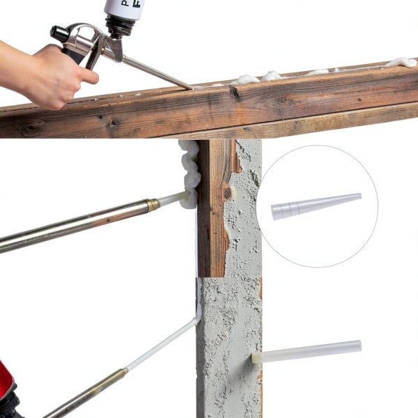 Foam Gun Hromee Hand Caulking Gun Aluminum Body-4