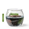 Geelin Fish Bowl 3 Gallon Round PET Aquarium Shatter Resistant-1