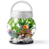 LA KEN DU Portable Betta Tank 0.5 Gallon Aquarium with Remote Light-4