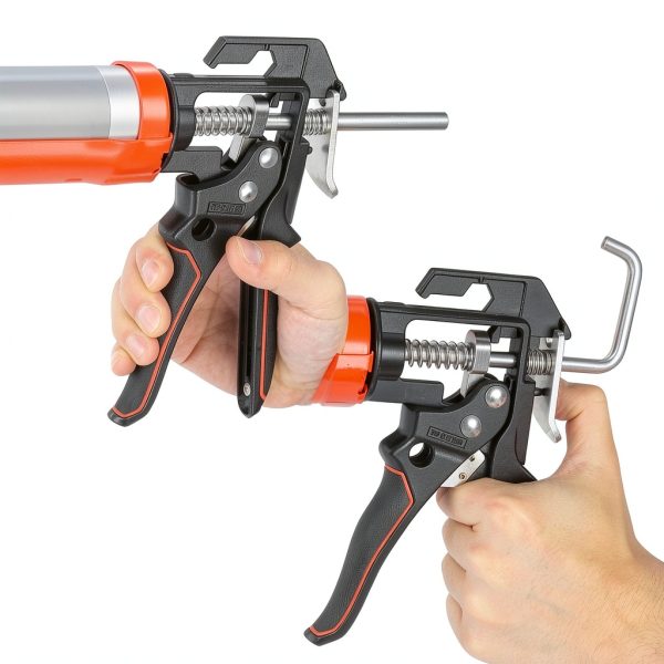 Great Star Caulking Gun V025003 Adjustable Barrel with Spout Cutter-4