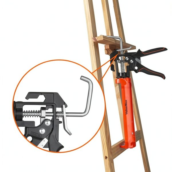 Great Star Caulking Gun V025003 Adjustable Barrel with Spout Cutter-5