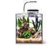 1.5 Gallon Fish Tank Aquarium by Craftsboys with Filter and LED Light-2