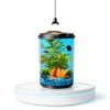 AquaView 3-Gallon 360 Aquarium Koller with LED Light and Power Filter-7