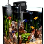 1.5 Gallon Fish Tank Aquarium by Craftsboys with Filter and LED Light-0
