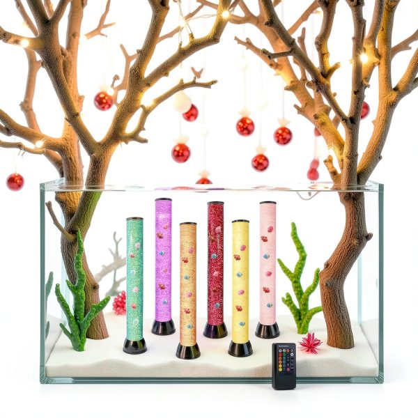LED Fantasy Bubble Fish Tube Lamp by Lightahead 32 Inch Aquarium Light-2