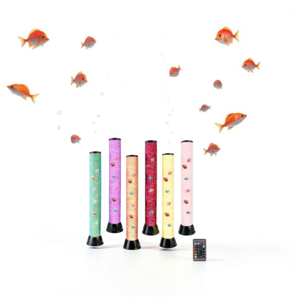 LED Fantasy Bubble Fish Tube Lamp by Lightahead 32 Inch Aquarium Light-1