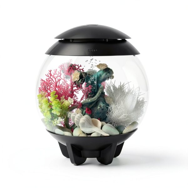 biOrb Halo 15 Acrylic 4-Gallon Aquarium Multi-Color LED Lights Gray-1